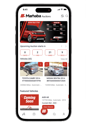 Marhaba App Mobile Interface
